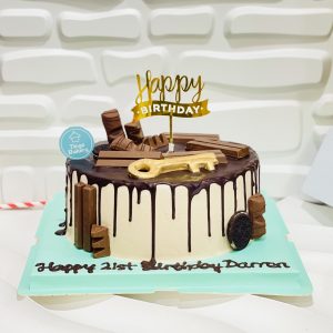 21st Key Birthday Cake