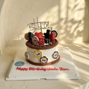 Casino Roulette Theme Cake