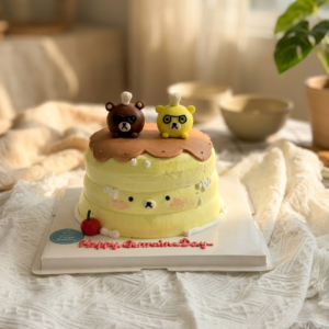 3D Rilakkuma Cake