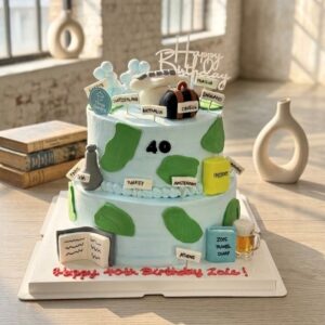 Travel Theme Cake