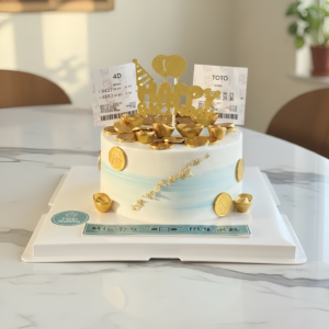 Classic Money Pulling Cake