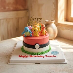 Pokemon / Pikachu Theme Cake