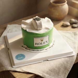 Luxury Watch Theme Cake