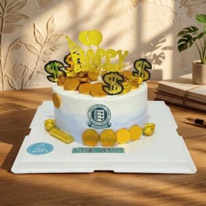 CPF Theme Money Pulling Cake