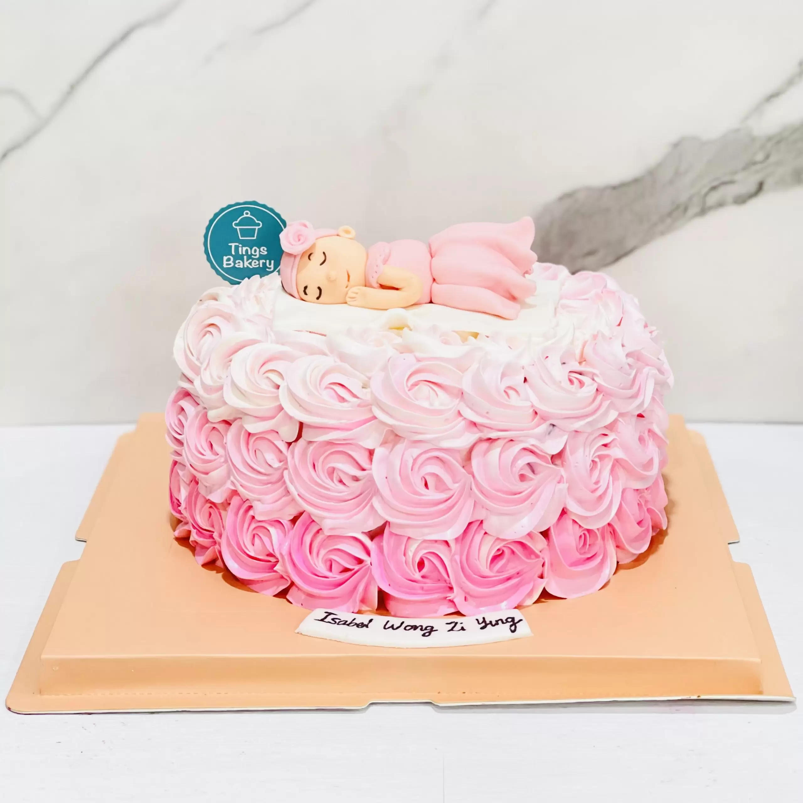Baby girl baby shower cakes hotsell