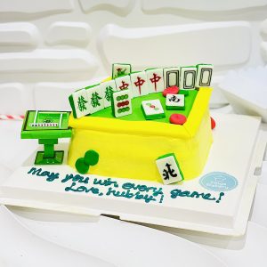 Mahjong Theme Cake
