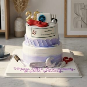 Air Con & Electrician Company / Corporate Anniversary Cake
