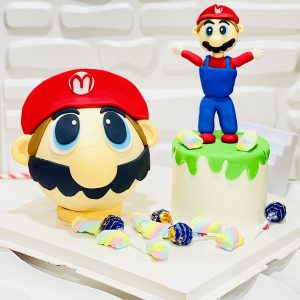 Super Mario Pinata Knock Knock / Bombshell Cake