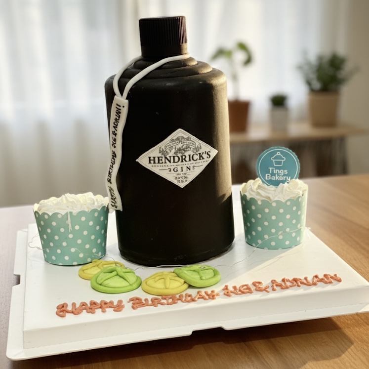 Hendrick’s Gin Pinata Knock Knock / Bombshell Cake