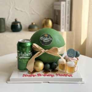 Carlsberg Beer Theme Pinata Knock Knock / Bombshell Cake