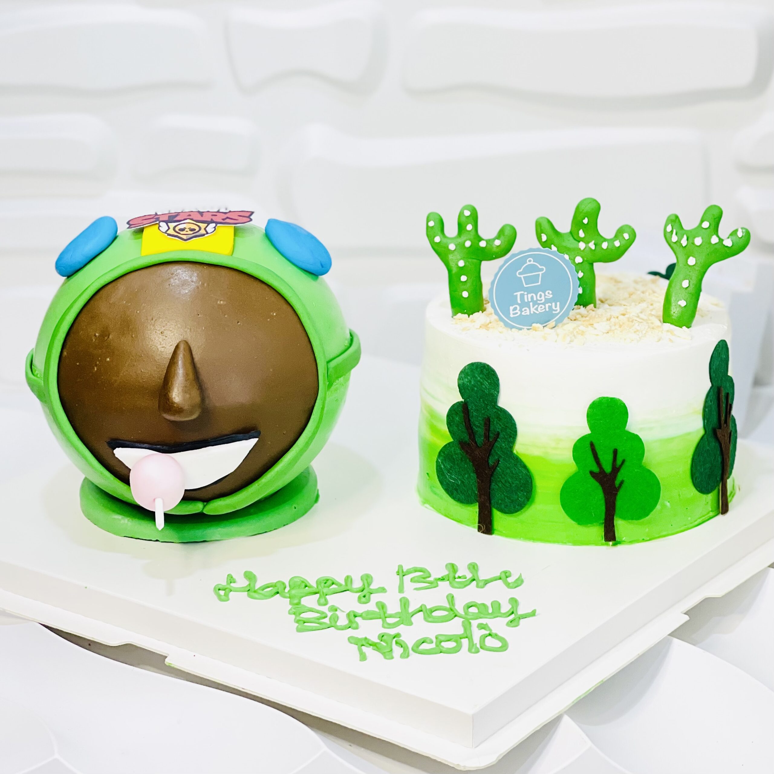 Brawl Stars Leon Pinata Knock Knock / Bombshell Cake