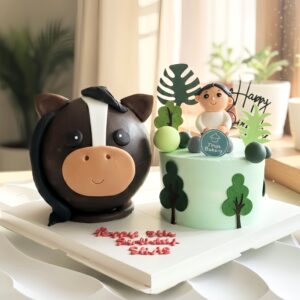 Horse Theme Pinata Knock Knock / Bombshell Cake