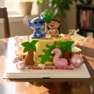 Lilo & Stitch Theme Pinata Knock Knock / Bombshell Cake