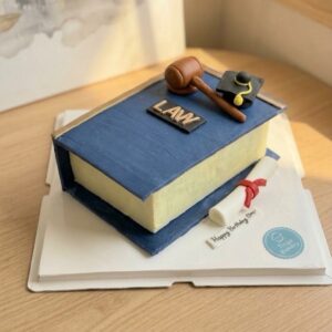Law Theme Pinata Knock Knock / Bombshell Cake
