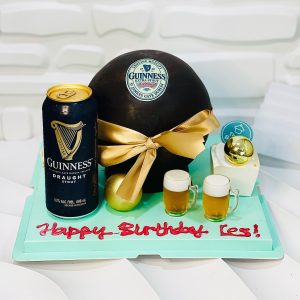 Guinness Beer Theme Pinata Knock Knock / Bombshell Cake