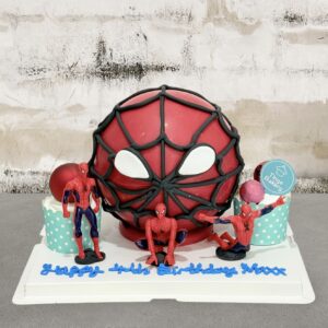 Spiderman Pinata Knock Knock / Bombshell Cake
