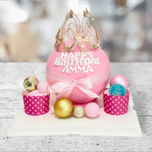 Pink Crown Pinata Knock Knock / Bombshell Cake