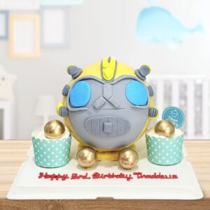 Transformer Bumblebee Prime Pinata Knock Knock / Bombshell Cake