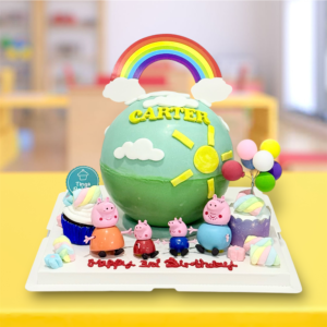 Peppa Pig Pinata Knock Knock / Bombshell Cake