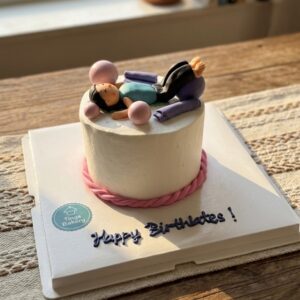 Yoga Theme Cake