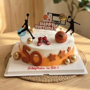 Basketball Theme Cake