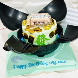 Explosion Bomb Money & Prosperity Cake