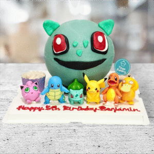 Pokemon Bulbasaur Pinata Knock Knock / Bombshell Cake