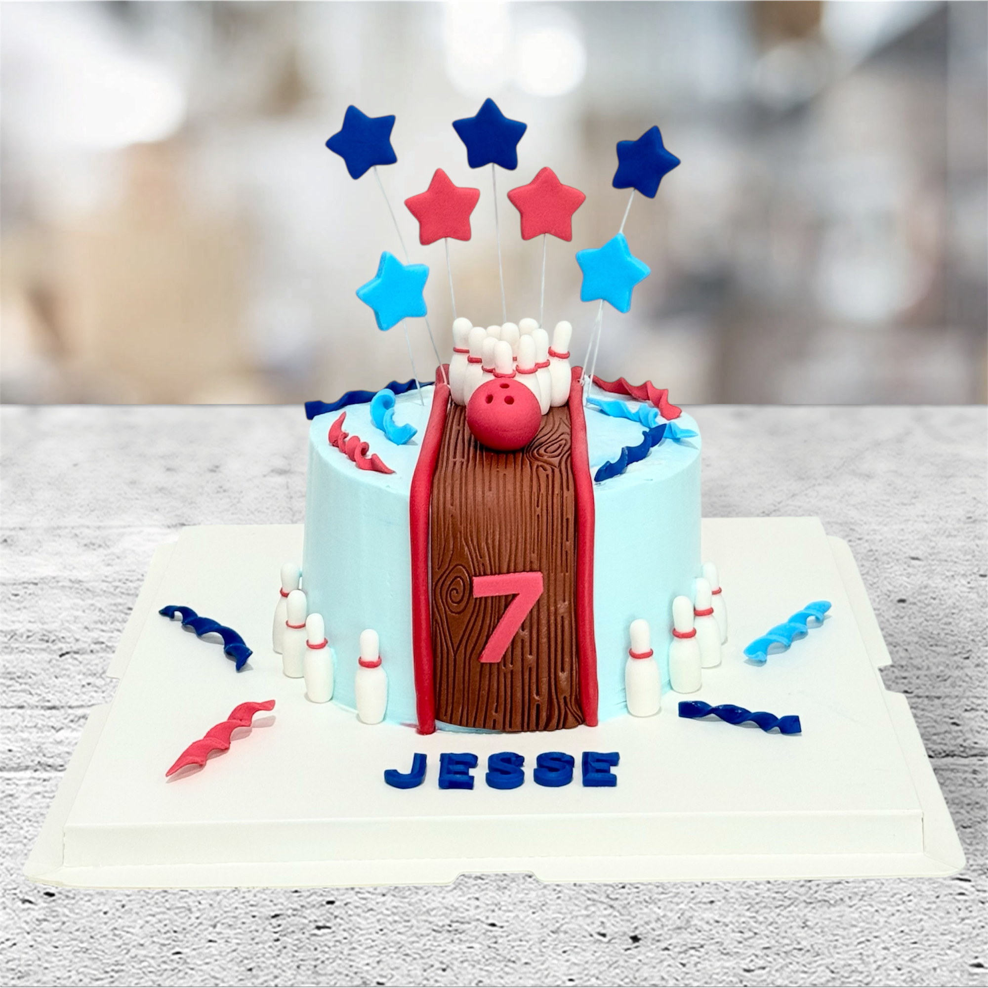 Bowling Cake