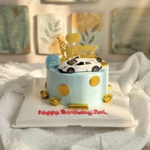 Car Theme Money Pulling Cake