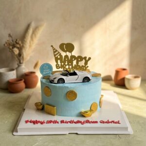 Car Theme Money Pulling Cake