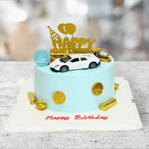Car Theme Money Pulling Cake