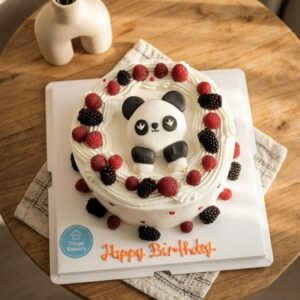 Panda Theme Cake