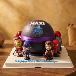 Marvel Avenger Pinata Knock Knock / Bombshell Cake