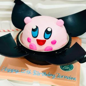 Explosion Bomb Kirby Theme Cake