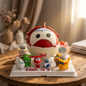 Super Wings Pinata Knock Knock / Bombshell Cake