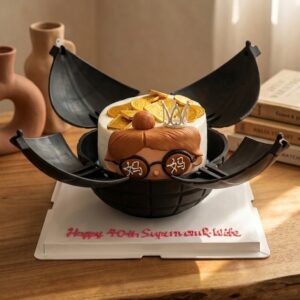 Explosion Bomb Mummy Theme Cake