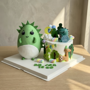 Cute Dinosaur Theme Pinata Knock Knock / Bombshell Cake