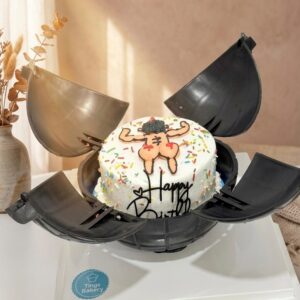 Explosion Bomb Age Butt Cake