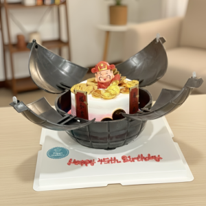 Explosion Bomb Chinese New Year Prosperous Theme Cake