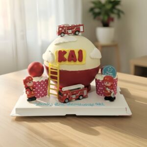 Fireman / Firefighter Pinata Knock Knock / Bombshell Cake