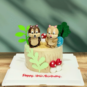 Chip & Dale Theme Cake