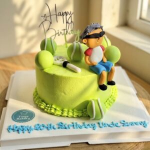 Tennis Theme Cake
