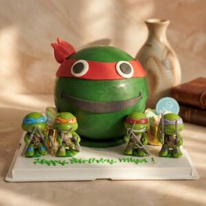 Ninja Turtle Theme Pinata Knock Knock / Bombshell Cake
