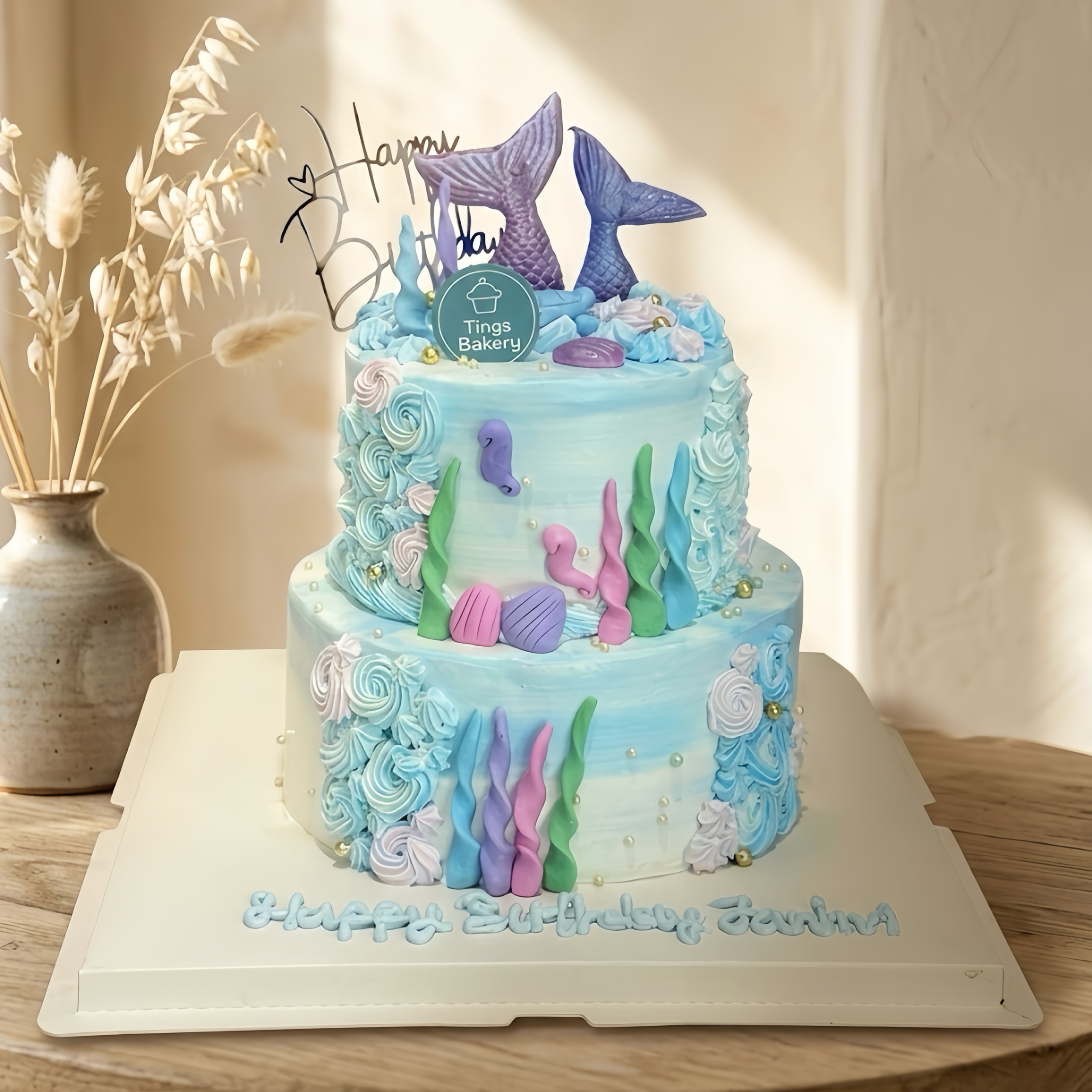 Mermaid Tail Cake