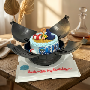 Explosion Bomb One Piece Theme Cake