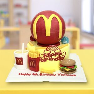 Mcdonald Theme Pinata Knock Knock / Bombshell Cake