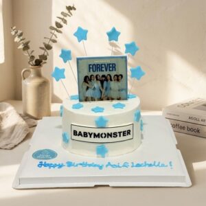 Kpop Baby Monster Theme Cake