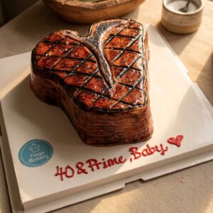 T Bone Steak Cake
