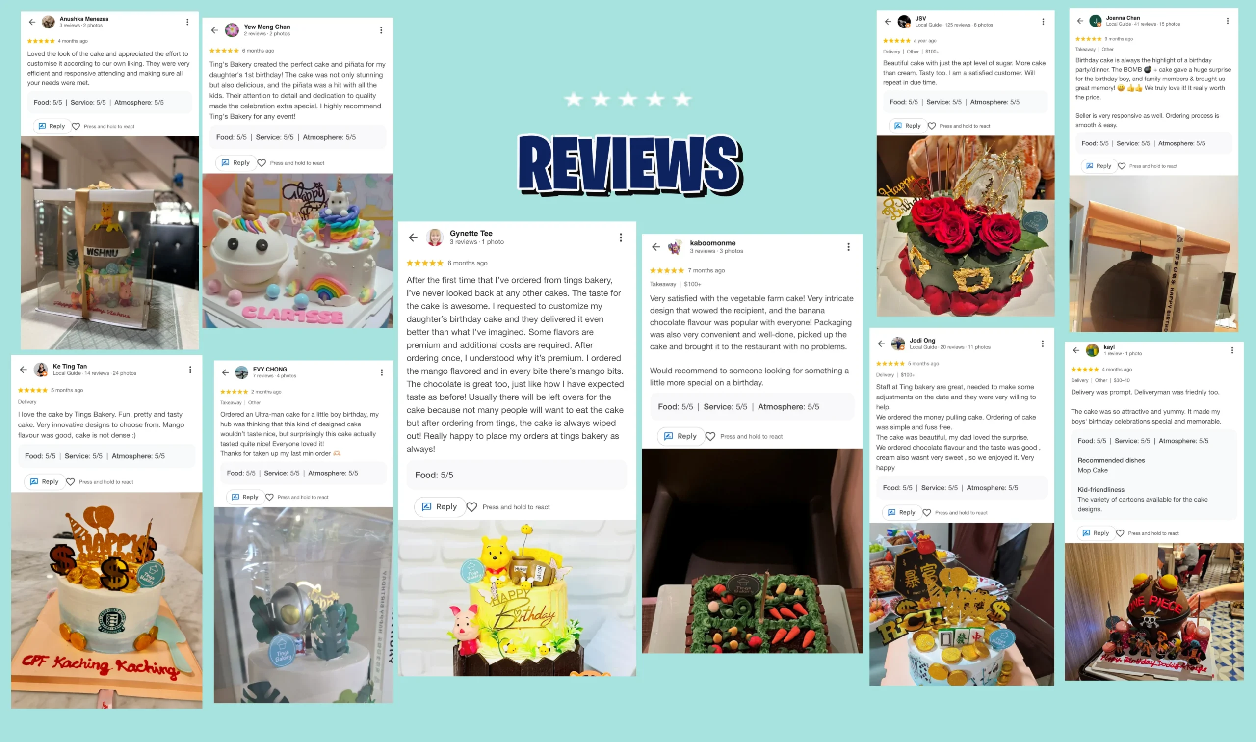 Reviews for Tings Bakery 
