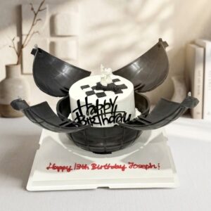Explosion Bomb Chess Theme Cake